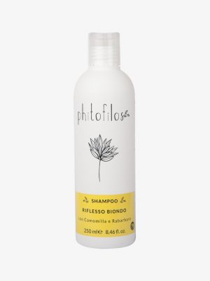 phitofilos – Shampoo Riflesso Biondo con Camomilla e Rabarbaro